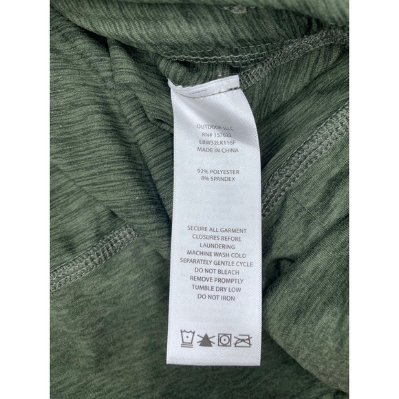 Eddie Bauer Dark Green Running Jacket Size Medium‎ - Picture 9 of 11